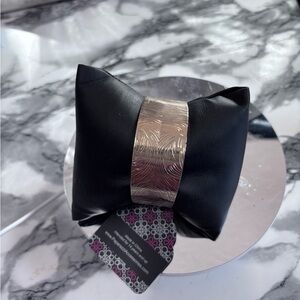 Elegant Silver Women's Cuff Bracelet